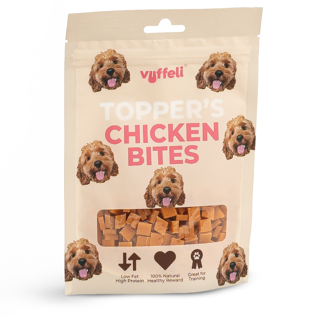 4x Soft Treats: Toppers Chicken bites