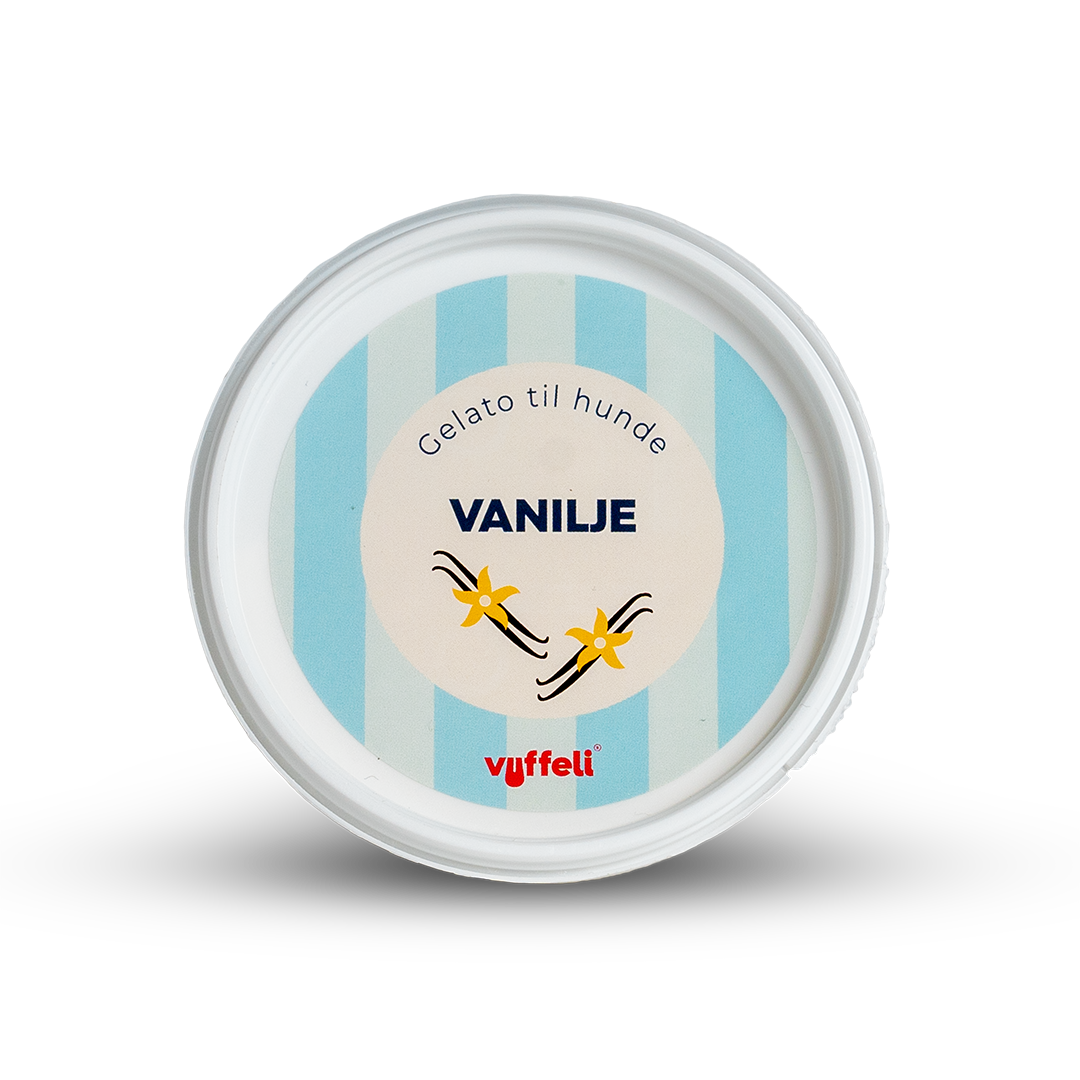 Hundeis - Gelato - Vanilje – Vuffeli