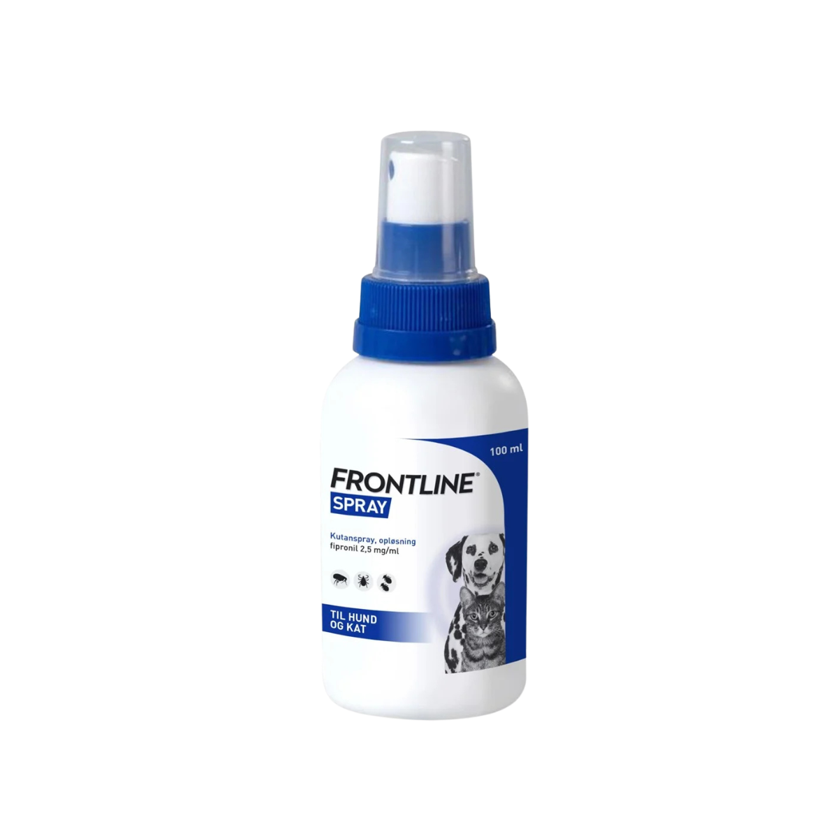 Frontline Vet Spray loppe- og flåtmiddel til hund 100 ml