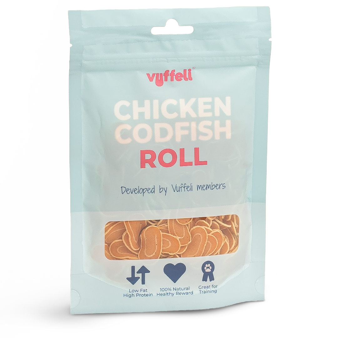 Soft treats: Chicken Codfish Rolls