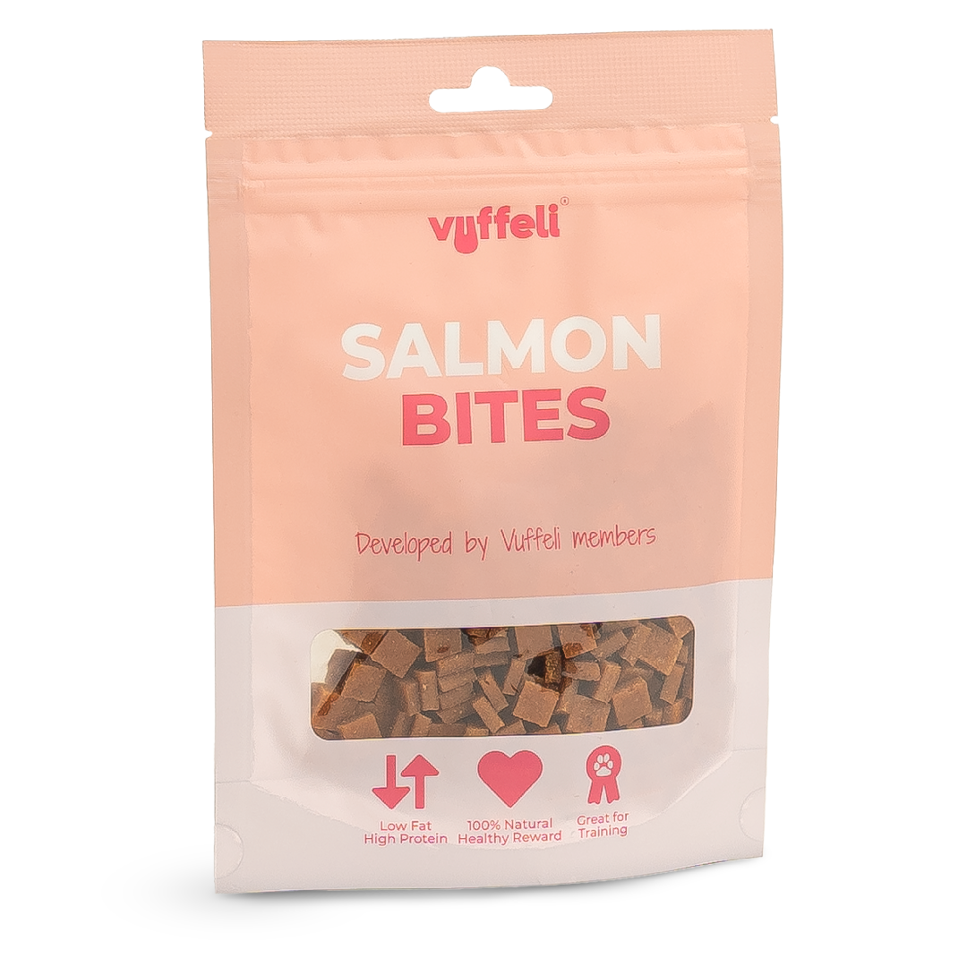 Soft treats med Salmon bites